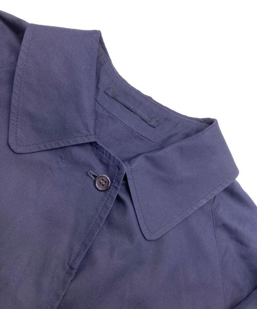GRENFELL（グレンフェル）GRENFELL (グレンフェル) Aライン ステンカラーコート ネイビー サイズ:36の古着・服飾アイテム