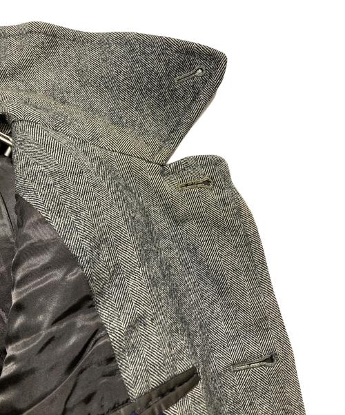 Burberry's（バーバリーズ）Burberry's (バーバリーズ) ヘリンボーンツイードコート グレー サイズ:不明の古着・服飾アイテム