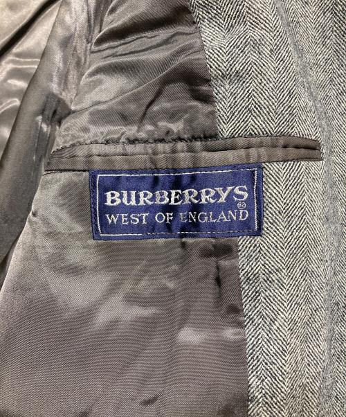 Burberry's（バーバリーズ）Burberry's (バーバリーズ) ヘリンボーンツイードコート グレー サイズ:不明の古着・服飾アイテム