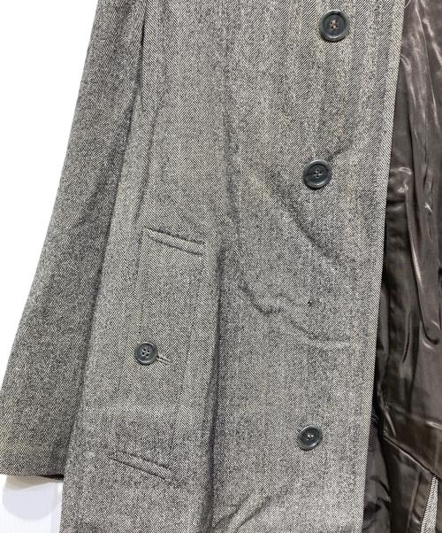 Burberry's（バーバリーズ）Burberry's (バーバリーズ) ヘリンボーンツイードコート グレー サイズ:不明の古着・服飾アイテム