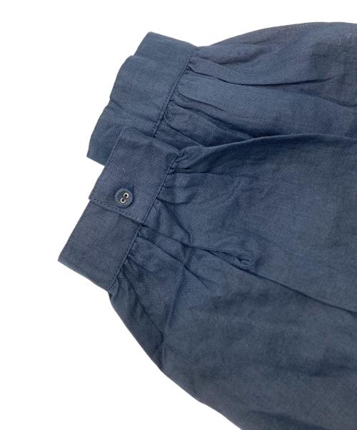 genten（ゲンテン）genten (ゲンテン) リネンワンピース ネイビー サイズ:40の古着・服飾アイテム