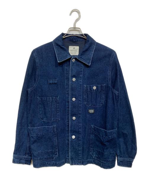 Snow peak（スノーピーク）Snow peak (スノーピーク) オカヤマオックスワークジャケット インディゴ サイズ:Mの古着・服飾アイテム