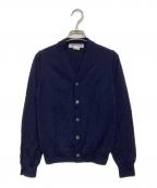 COMME des GARCONS COMME des GARCONSコムデギャルソン コムデギャルソン）の古着「レイヤードデザインウールカーディガン」｜ネイビー