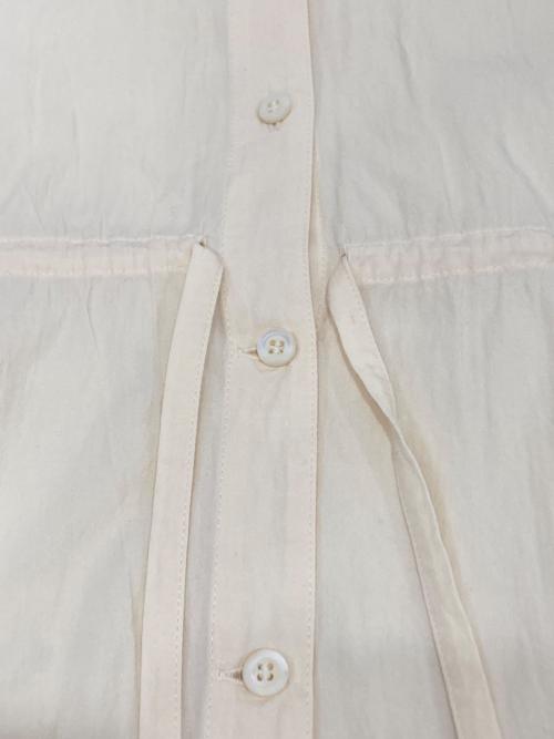 PRADA（プラダ）PRADA (プラダ) コットン マーメイド シャツ ワンピース ベージュ サイズ:36Sの古着・服飾アイテム