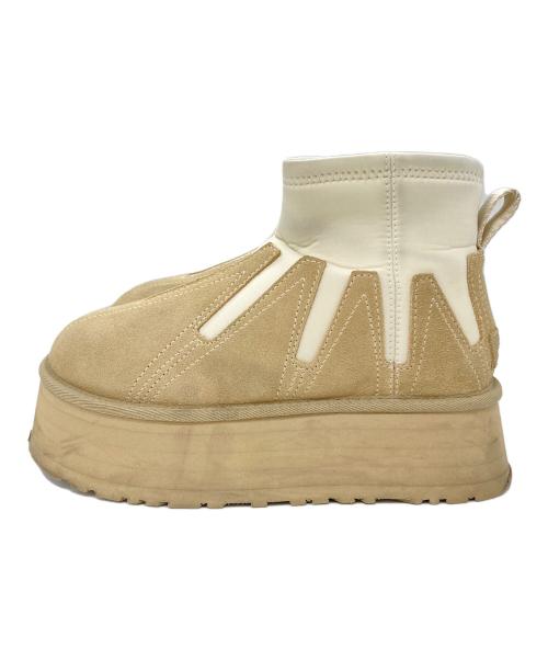 UGG（アグ）UGG (アグ) Classic Mini Dipper Sunwave ベージュ サイズ:23の古着・服飾アイテム