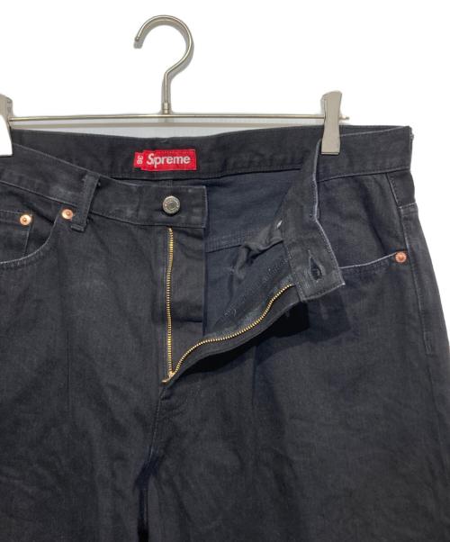 SUPREME（シュプリーム）SUPREME (シュプリーム) Rigid Baggy Selvedge Jean ブラック サイズ:36の古着・服飾アイテム