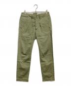 RRLダブルアールエル）の古着「Military Officer’s Field Chinoパンツ」｜グリーン