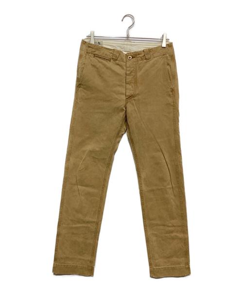 RRL（ダブルアールエル）RRL (ダブルアールエル) オフィサーズフィールドチノパンツ ベージュ サイズ:29の古着・服飾アイテム