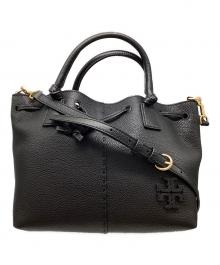 TORY BURCH（トリーバーチ）の古着「2WAYバッグ」｜ブラック