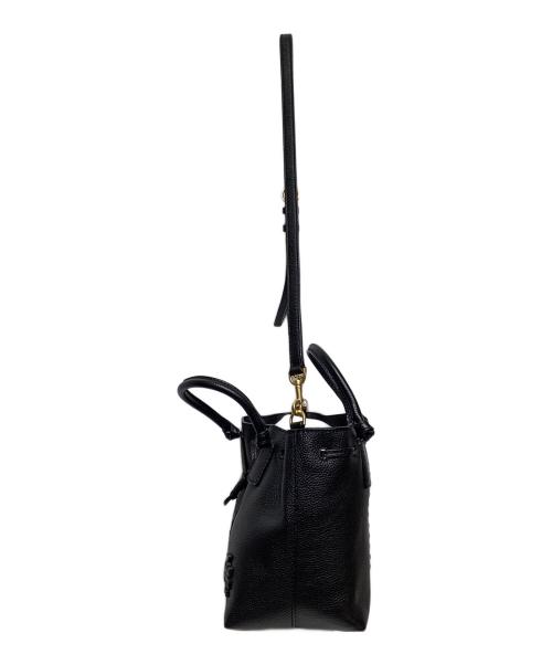 TORY BURCH（トリーバーチ）TORY BURCH (トリーバーチ) 2WAYバッグ ブラックの古着・服飾アイテム