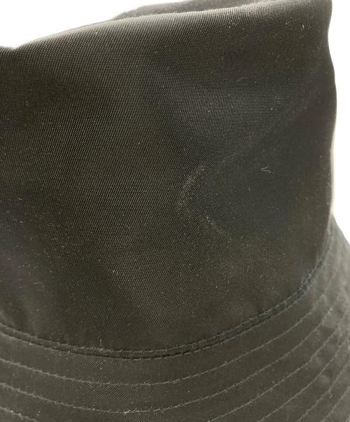 PRADA（プラダ）PRADA (プラダ) Re-Nylon バケットハット ブラック サイズ:Sの古着・服飾アイテム