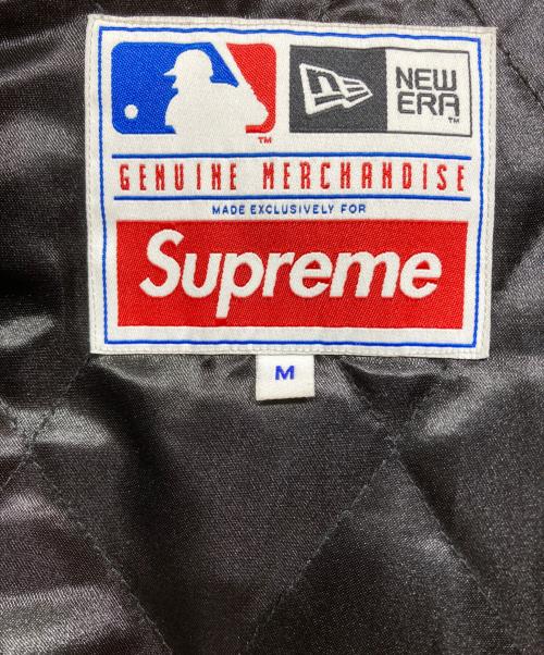 SUPREME（シュプリーム）SUPREME (シュプリーム) New Era (ニューエラ) MLB (エムエルビー) Varsity Jacket オレンジ サイズ:Mの古着・服飾アイテム