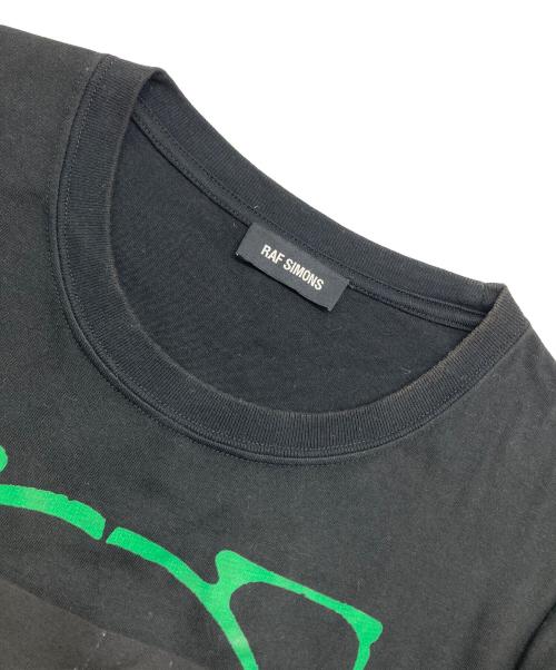 RAF SIMONS（ラフシモンズ）RAF SIMONS (ラフシモンズ) OPEN SIDE T SHIRT ブラック サイズ:Mの古着・服飾アイテム