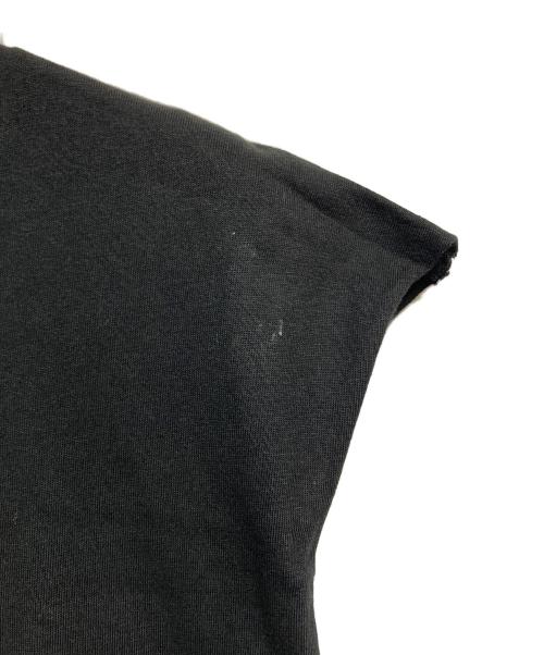 RAF SIMONS（ラフシモンズ）RAF SIMONS (ラフシモンズ) OPEN SIDE T SHIRT ブラック サイズ:Mの古着・服飾アイテム