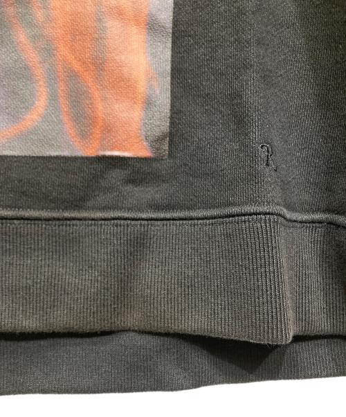 RAF SIMONS（ラフシモンズ）RAF SIMONS (ラフシモンズ) Classic Hoodie Christiane&Detlef ブラック サイズ:Mの古着・服飾アイテム