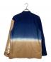 ISSEY MIYAKE MEN (イッセイミヤケメン) 手染め バンドカラー シャツ マルチカラー サイズ:4：13000円