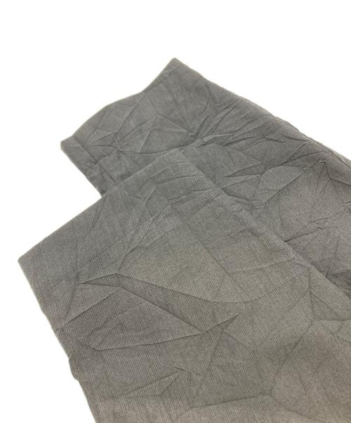 ISSEY MIYAKE MEN（イッセイミヤケメン）ISSEY MIYAKE MEN (イッセイミヤケメン) シワ加工テーラードジャケット グレー サイズ:4の古着・服飾アイテム