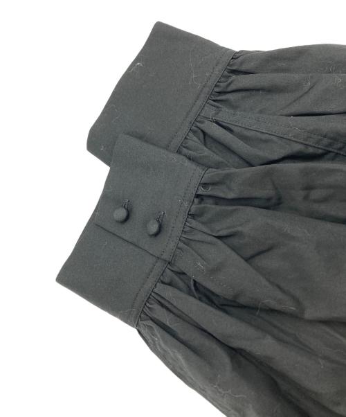 SINME（シンメ）SINME (シンメ) ボリュームシャツ ブラック サイズ:Mの古着・服飾アイテム