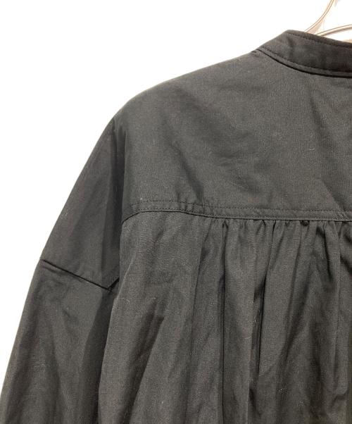SINME（シンメ）SINME (シンメ) ボリュームシャツ ブラック サイズ:Mの古着・服飾アイテム
