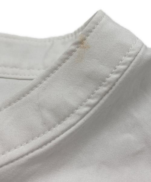 SINME（シンメ）SINME (シンメ) ボリュームシャツ ホワイト サイズ:Mの古着・服飾アイテム