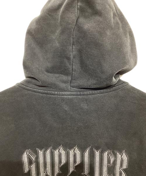 SUPPLIER（サプライヤー）SUPPLIER (サプライヤー) ジップパーカー ブラック サイズ:Lの古着・服飾アイテム