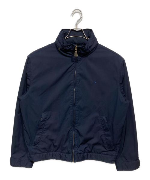 POLO RALPH LAUREN（ポロ・ラルフローレン）POLO RALPH LAUREN (ポロ・ラルフローレン) 裏フリース ジップブルゾン ネイビー サイズ:Lの古着・服飾アイテム