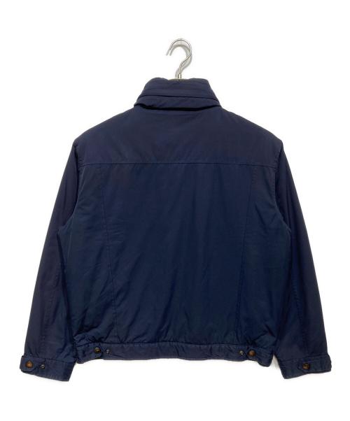 POLO RALPH LAUREN（ポロ・ラルフローレン）POLO RALPH LAUREN (ポロ・ラルフローレン) 裏フリース ジップブルゾン ネイビー サイズ:Lの古着・服飾アイテム