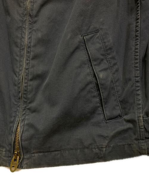 POLO RALPH LAUREN（ポロ・ラルフローレン）POLO RALPH LAUREN (ポロ・ラルフローレン) コットンジップブルゾン ネイビー サイズ:Lの古着・服飾アイテム