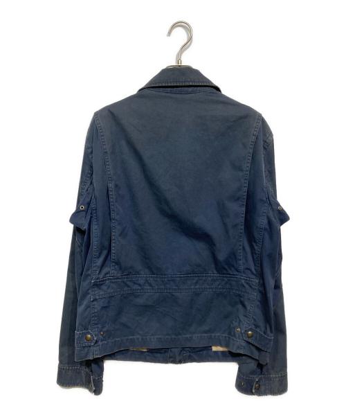 POLO RALPH LAUREN（ポロ・ラルフローレン）POLO RALPH LAUREN (ポロ・ラルフローレン) コットンジップブルゾン ネイビー サイズ:Lの古着・服飾アイテム