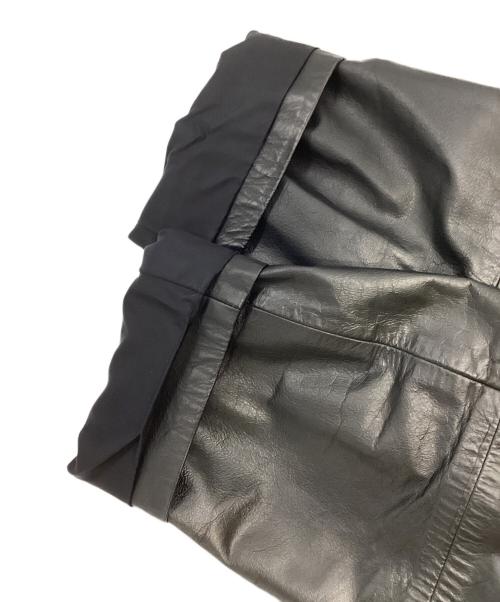 ISSEY MIYAKE MEN（イッセイミヤケメン）ISSEY MIYAKE MEN (イッセイミヤケメン) レザー3Bジャケット ブラック サイズ:2の古着・服飾アイテム