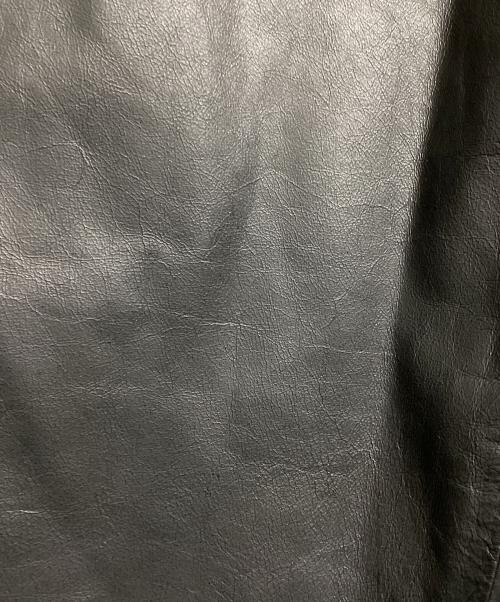 ISSEY MIYAKE MEN（イッセイミヤケメン）ISSEY MIYAKE MEN (イッセイミヤケメン) レザー3Bジャケット ブラック サイズ:2の古着・服飾アイテム