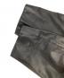 中古・古着 ISSEY MIYAKE MEN (イッセイミヤケメン) レザー3Bジャケット ブラック サイズ:2：30000円