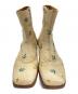 masu (エムエーエスユー) BALLET BOOTS(flower hand paint) ベージュ サイズ:42：30000円