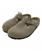 BIRKENSTOCKビルケンシュトック）の古着「Boston Rivet LEVE Taupe 1030418」｜ベージュ