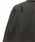 中古・古着 DAIRIKU (ダイリク) Fulling Damage Tite Polo Knit ブラック サイズ:M：12000円