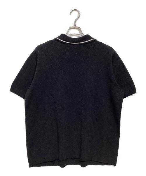 DAIRIKU（ダイリク）DAIRIKU (ダイリク) Lame Soccer Uniform Knit Pullover ブラック サイズ:Mの古着・服飾アイテム
