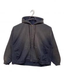 DAIRIKU（ダイリク）の古着「Water-Proof Vintage Hoodie」｜ブラウン×ネイビー