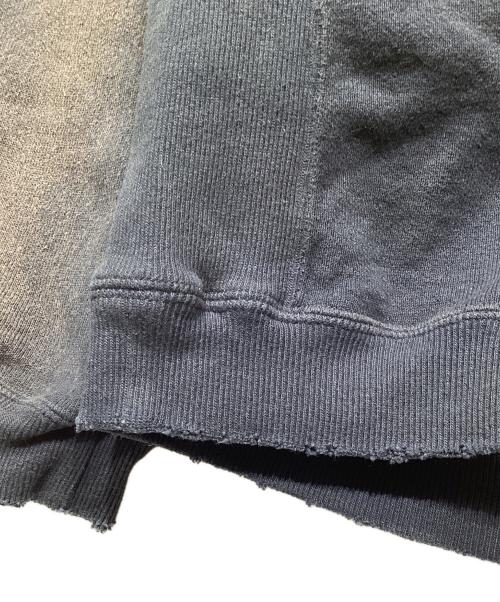 DAIRIKU（ダイリク）DAIRIKU (ダイリク) Water-Proof Vintage Hoodie ブラウン×ネイビー サイズ:Mの古着・服飾アイテム