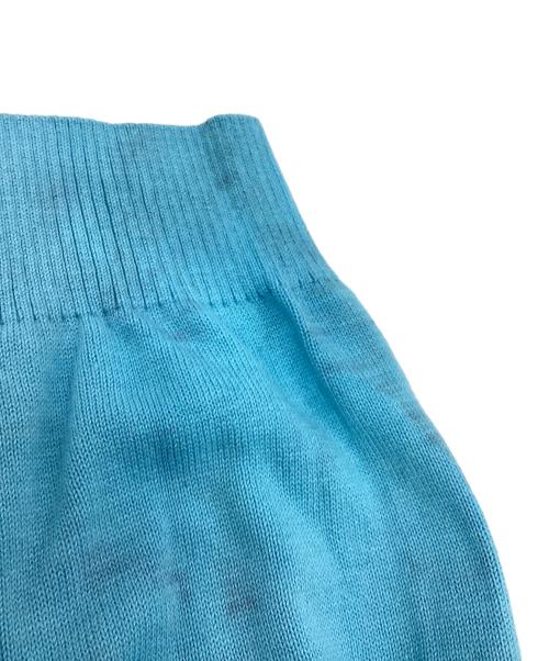 TTT MSW（ティー）TTT MSW (ティー) Diamond Knit Polo ブルー サイズ:Mの古着・服飾アイテム