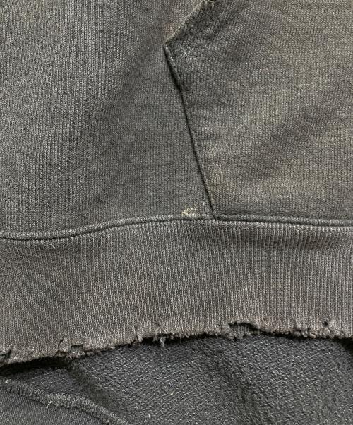 DAIRIKU（ダイリク）DAIRIKU (ダイリク) Water-Repellent Skipper Cut Off Hoodie ブラック サイズ:Mの古着・服飾アイテム