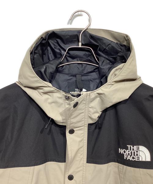 THE NORTH FACE（ザ ノース フェイス）THE NORTH FACE (ザ ノース フェイス) マウンテンライトジャケット ベージュ×ブラック サイズ:XLの古着・服飾アイテム