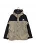 THE NORTH FACE（ザ ノース フェイス）の古着「マウンテンライトジャケット」｜ベージュ×ブラック