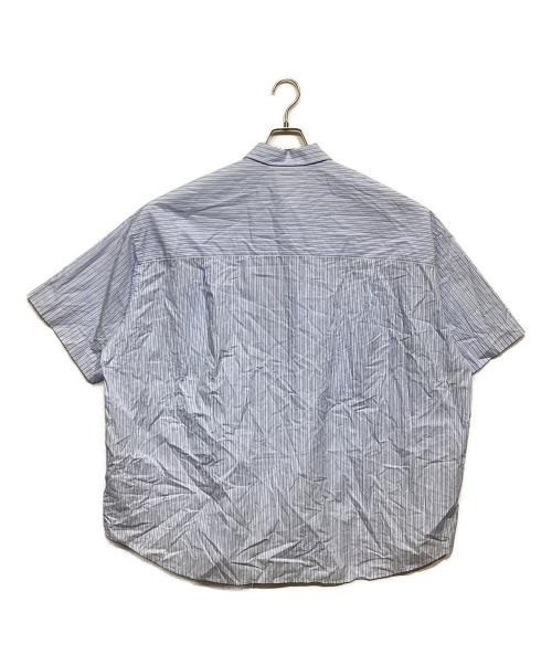 Graphpaper（グラフペーパー）Graphpaper (グラフペーパー) SIDOGRAS S/S Oversized Regular Collar Shirt ブルー サイズ:2の古着・服飾アイテム