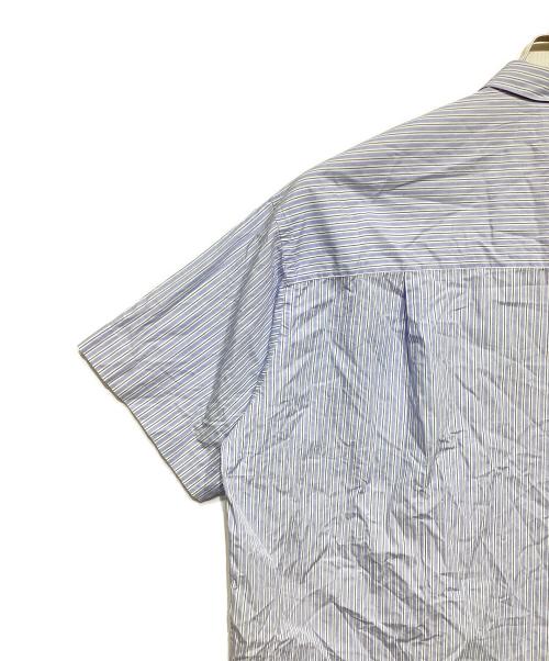 Graphpaper（グラフペーパー）Graphpaper (グラフペーパー) SIDOGRAS S/S Oversized Regular Collar Shirt ブルー サイズ:2の古着・服飾アイテム