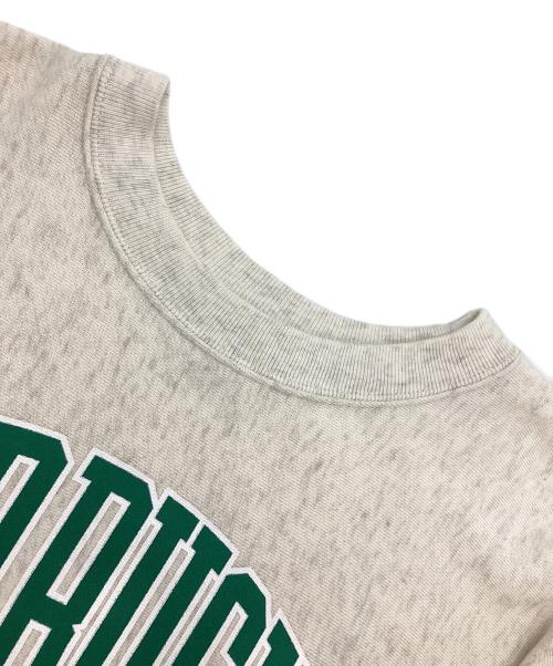 Champion（チャンピオン）Champion (チャンピオン) BEAMS (ビームス) プリントスウェット ベージュ サイズ:Sの古着・服飾アイテム