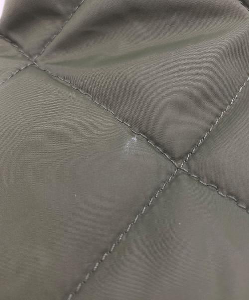 POLO RALPH LAUREN（ポロ・ラルフローレン）POLO RALPH LAUREN (ポロ・ラルフローレン) 襟コーデュロイキルティングジャケット オリーブ サイズ:Lの古着・服飾アイテム