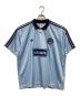 adidas（アディダス）の古着「Live '25 サッカーシャツ」｜スカイブルー