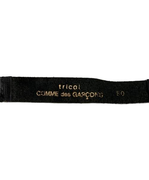 tricot COMME des GARCONS（トリココムデギャルソン）tricot COMME des GARCONS (トリココムデギャルソン) チェーンベルト ブラックの古着・服飾アイテム