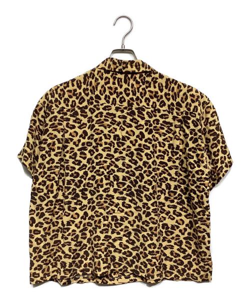 Star OF HOLLYWOOD（スターオブハリウッド）Star OF HOLLYWOOD (スターオブハリウッド) HIGH DENSITY RAYON OPEN SHIRT “LEOPARD” ベージュ サイズ:XLの古着・服飾アイテム