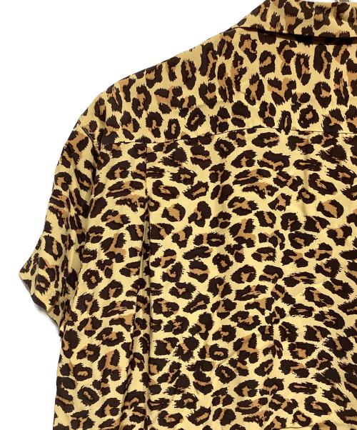 Star OF HOLLYWOOD（スターオブハリウッド）Star OF HOLLYWOOD (スターオブハリウッド) HIGH DENSITY RAYON OPEN SHIRT “LEOPARD” ベージュ サイズ:XLの古着・服飾アイテム